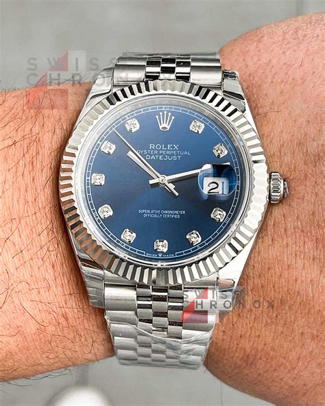 rolex datejust cinturino jubilee usato|Rolex Datejust 41 Ref.126334 .